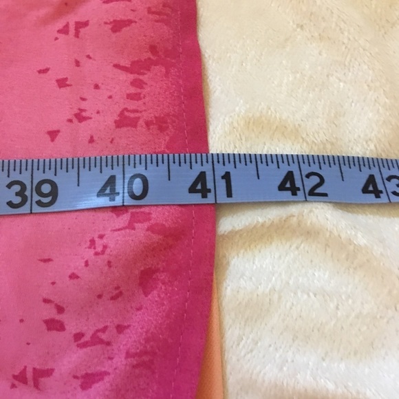 Luxology Peach & Purple Ombre Maxi Halter Style Dress Sz 20W - Picture 10 of 10